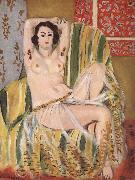 Henri Matisse Odlisk with uppatstrackta arms oil painting artist